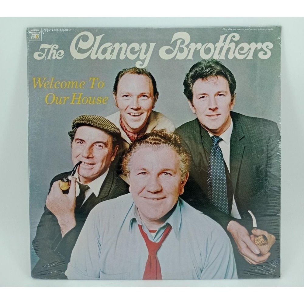 The Clancy Brothers Welcome To‎ Our House Vinyl LP AFSD 6246 1970 Sealed Folk